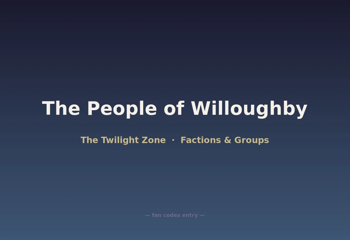 The People of Willoughby