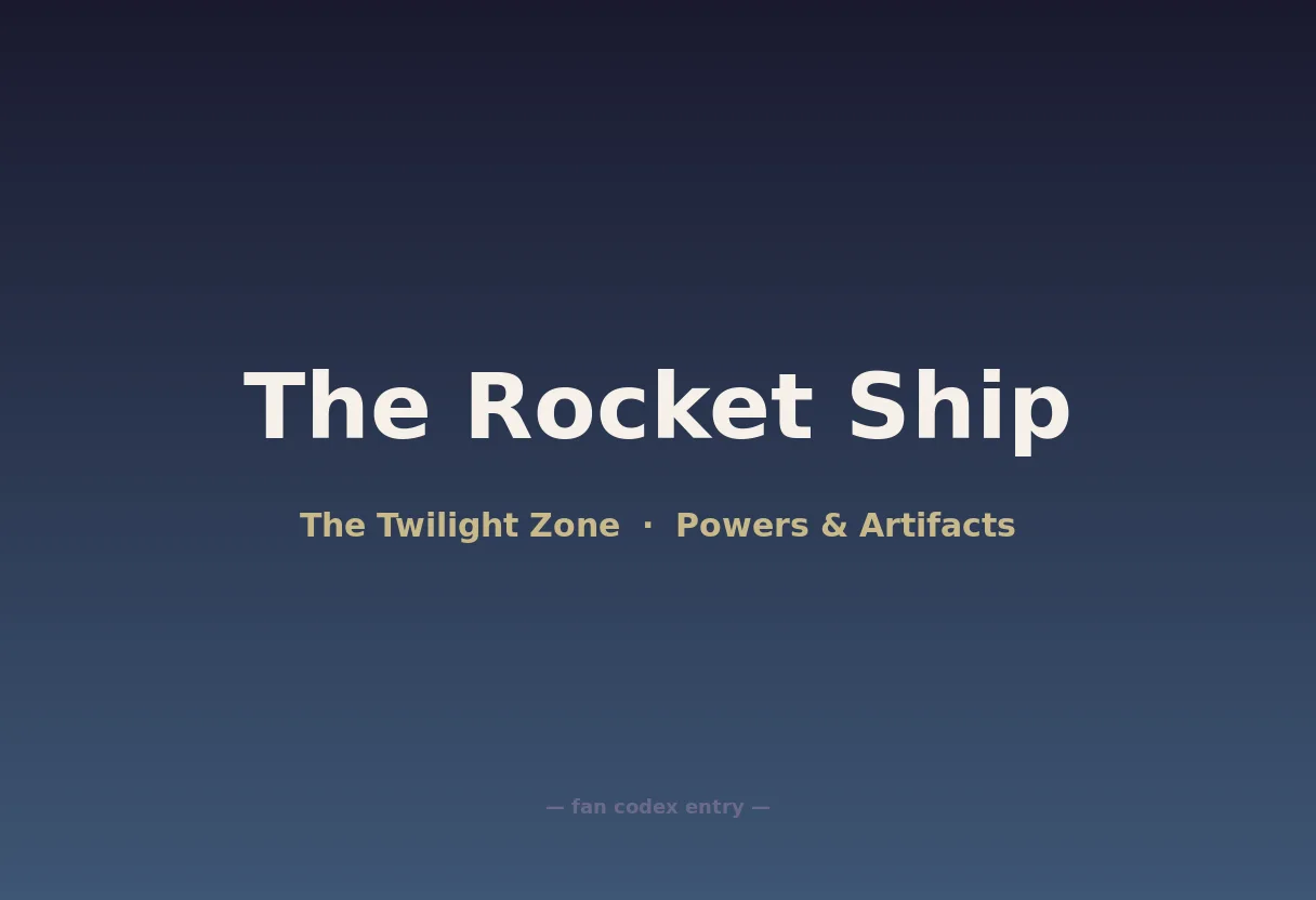The Rocket Ship